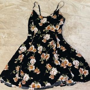 Floral Short Dress
